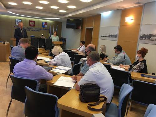 Первое заседание Территориальной избирательной комиссии города Таганрога (западная) Ростовской области
